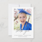 Afstuderen Bedankt voor de foto (Voorkant)