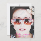 Afstuderen - Bedankt voor de fotonotitiekaart Film (Achterkant)