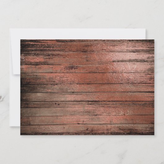 Afstuderen Bijbel Verse Photo Rustic Wood Script Aankondiging (Achterkant)