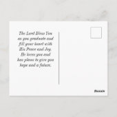 Afstuderen Bijbel Verse Proverbs 3:6 Modern ontwer Briefkaart (Achterkant)