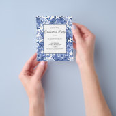 Afstuderen Blauwe Florence Flyer (Hand)