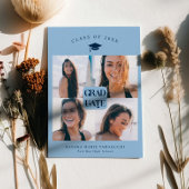 Afstuderen Blue Box Afstuderen aankondiging