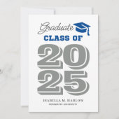 Afstuderen Blue Grey University College Afstuderen Aankondiging (Voorkant)