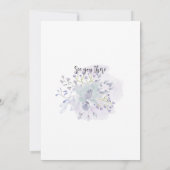 Afstuderen Boho Floral, speciaal verzorgd Kaart (Achterkant)