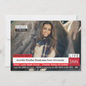 Afstuderen Breaking News TV Fab Kaart (Voorkant)