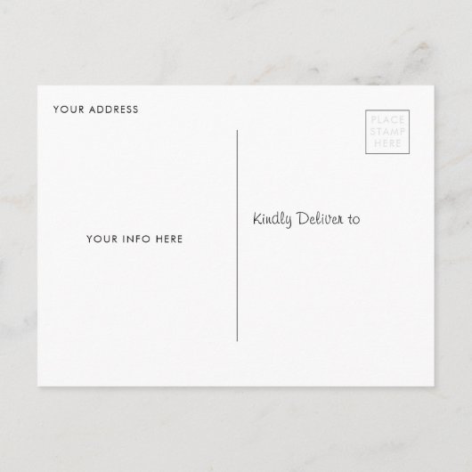 afstuderen Briefkaart (Achterkant)