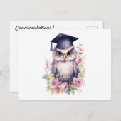 Afstuderen briefkaarten (Voorkant / Achterkant)