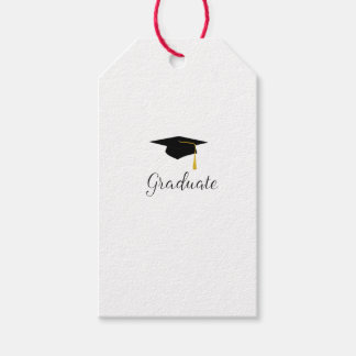 Afstuderen cadeau labels Pet Cadeaulabel