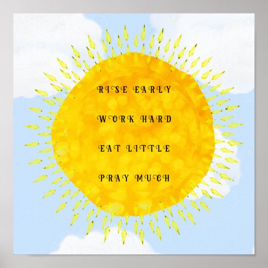 Afstuderen Cadeauadvies Poster (Voorkant)