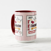 Afstuderen Cadeauidee - Personaliseren voor Afstud Mok (Voorkant links)