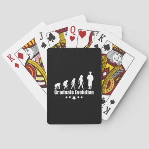 Afstuderen Cadeaus Afstuderen evolutie Pokerkaarten