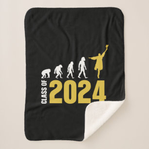 Afstuderen Cadeaus Klasse 2024 Sherpa Deken