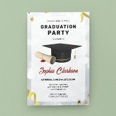 Afstuderen Cap en Diploma Afstuderen Uitnodiging