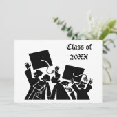 Afstuderen, categorie 20XX Kaart (Staand voorkant)