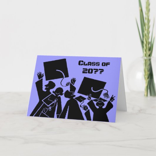 Afstuderen, categorie 20XX Kaart (Voorkant)