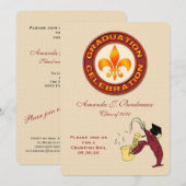 Afstuderen Celebration Crawfish Boil Party Kaart (Voorkant / Achterkant)