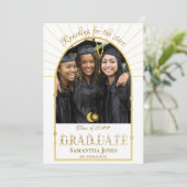 Afstuderen Celestial Astronomy Space Afstudeerder  Kaart (Staand voorkant)