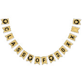 Afstuderen Chic Gold Creëer Uw klasse van Vlaggetjes (Alle)