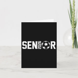 Afstuderen CL van 2026 Senior Soccer Player Gradua Kaart