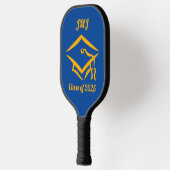 Afstuderen Class of 2025 BLUGLD Custom Year Name Pickleball Paddle (Links)