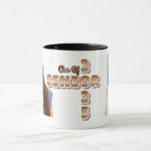 Afstuderen Class of 2025 Senior Afstuderen Foto Mok (Midden)