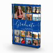 Afstuderen Collage Afstuderen Blauw fotoblok (Rechts)