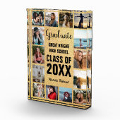 Afstuderen Collage Gold Afstuderen Photo Block Fotoblokken (Rechts)