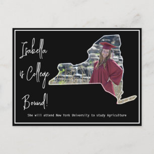 Afstuderen College Bound New York Briefkaart