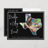 Afstuderen College Bound Texas Briefkaart (Voorkant / Achterkant)