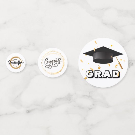 Afstuderen Confetti (Voorkanten)