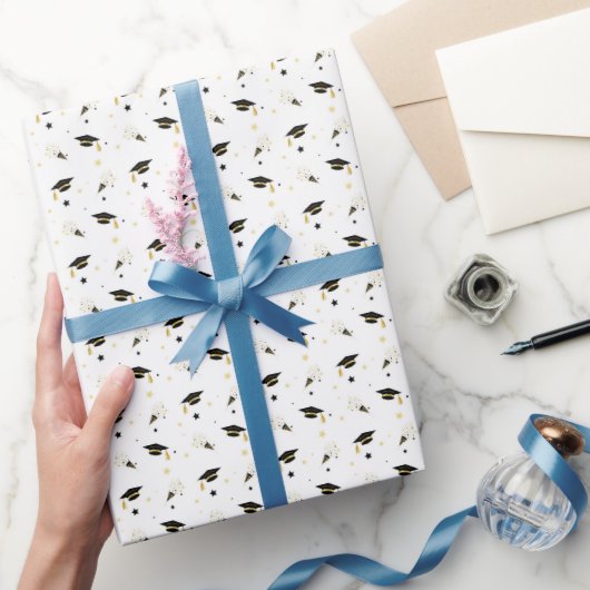 Afstuderen Confetti Cadeaupapier (Geschenken)