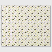 Afstuderen Confetti Magic Cadeaupapier (Vlak)