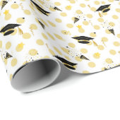 Afstuderen Confetti Magic Cadeaupapier (Rol Hoek)