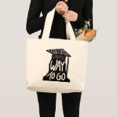 Afstuderen Congrats Grote Tote Bag (Voorkant (product))