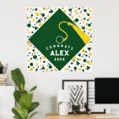 Afstuderen Congrats Poster (Thuiskantoor)