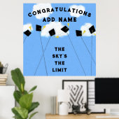 Afstuderen Congrats Poster (Thuiskantoor)