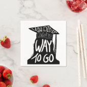 Afstuderen Congrats Servet (Insitu)