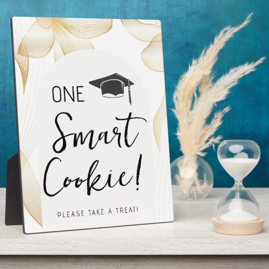 AFSTUDEREN COOKIE TAFEL TEKEN FOTOPLAAT (Zijkant)