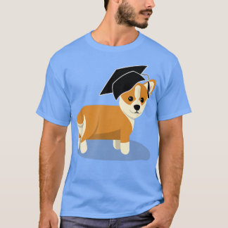Afstuderen Corgi DogGraduate Afstuderen T-shirt