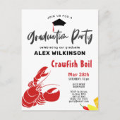 Afstuderen Crawfish Boil Party - uitnodiging (Voorkant)