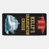 Afstuderen Cruise Cabin Door Banner (Horizontaal)