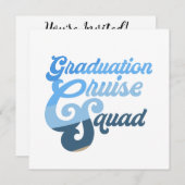 Afstuderen Cruise Squad Kaart (Voorkant / Achterkant)