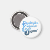 Afstuderen Cruise Squad Magnet Magneet (Voorkant / Achterkant)