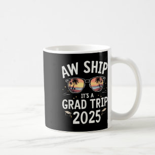 Afstuderen Cruiseschip Afstuderen T-shirt AW Ship Koffiemok