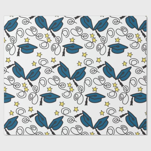Afstuderen Dag Cadeaupapier (Vlak)
