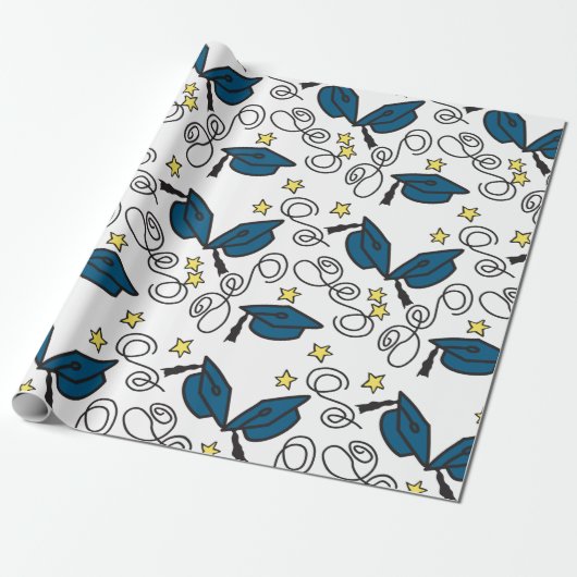 Afstuderen Dag Cadeaupapier (Uitgerold)