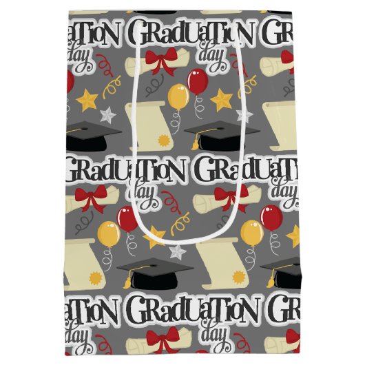 Afstuderen Dag Medium Cadeauzakje (Achterkant)