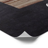 Afstuderen dan en nu Partij Gepersonaliseerd Poster (Hoek)