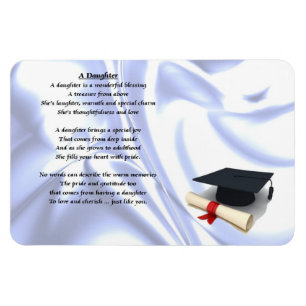 Afstuderen - Daughter Poem Magnet Magneet