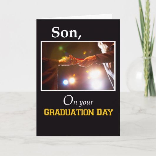 Afstuderen Day Diploma Kaart (Voorkant)